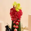 Dior Sauvage Perfume For Men 50ML With Red Roses Arrangement 