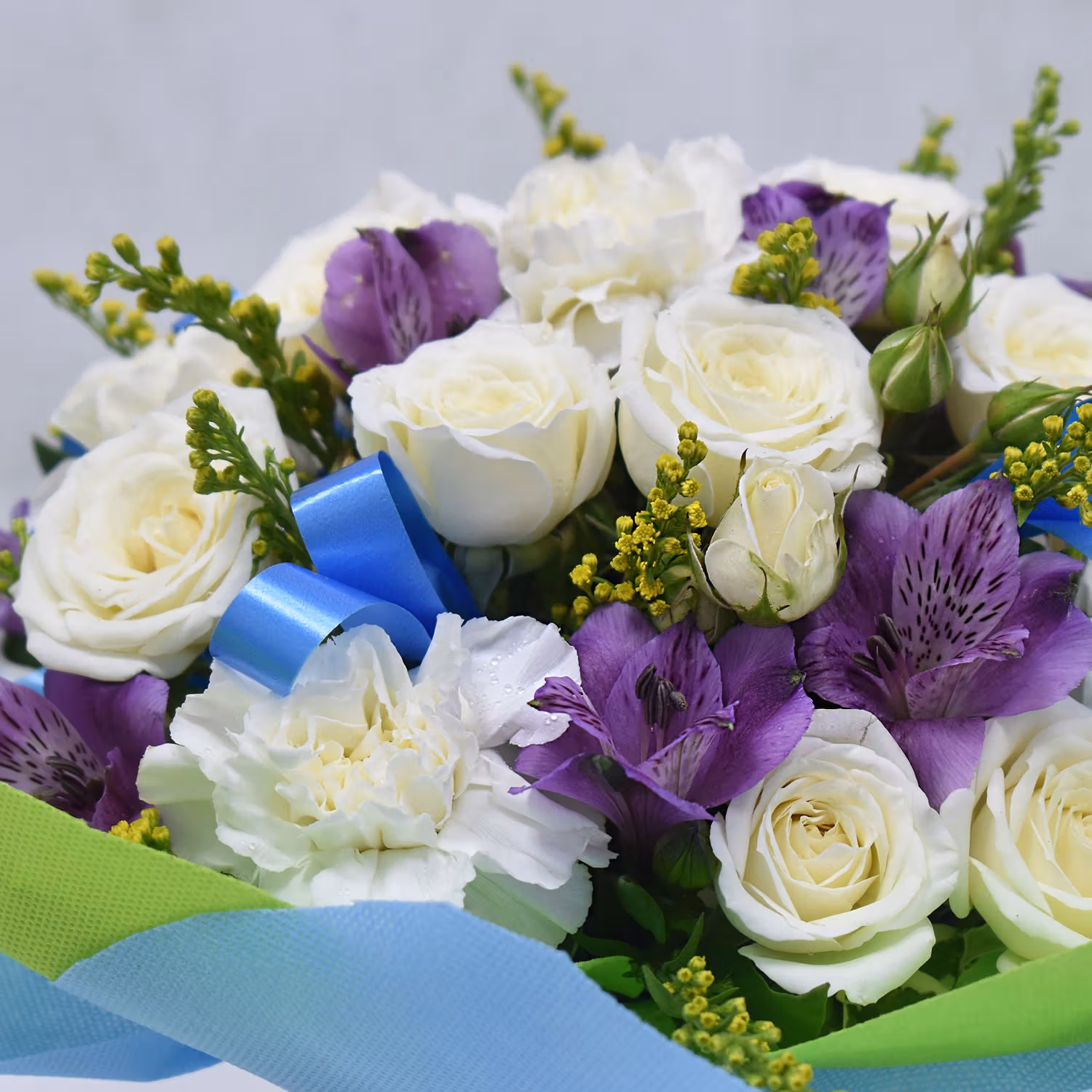 Ripple of Birthday Joy: Elegant Floral Arrangement