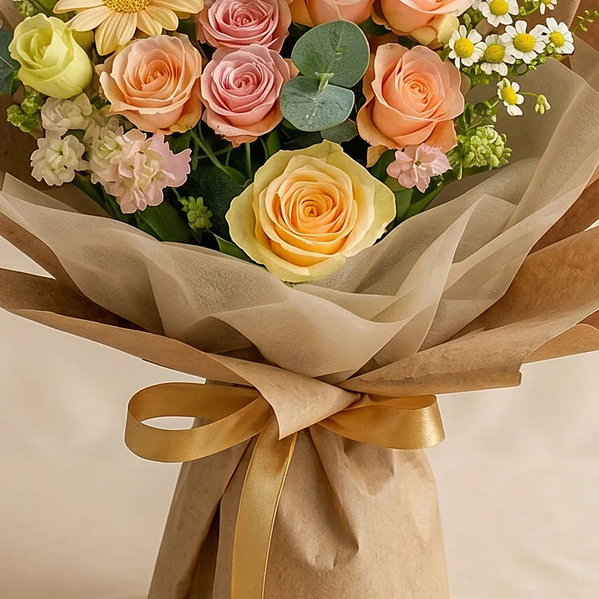 Beloved - Elegant Mix Flowers Bouquet