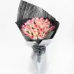 35 Dual Shade Pink Roses Bouquet