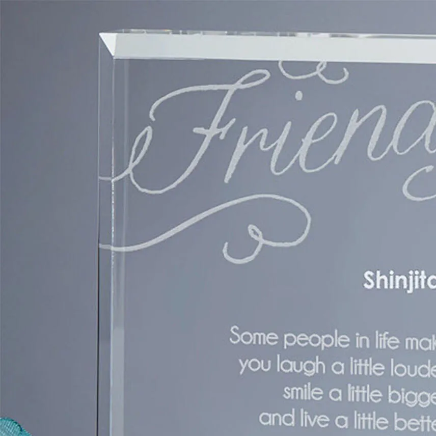 Friends Forever Engraved Keepsake