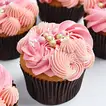 Delicious Vanilla Cupcake Delight - 6 Piece Set