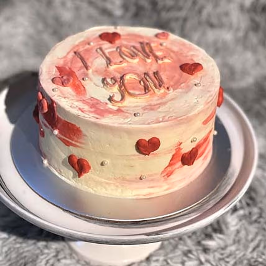 Expression Of Love Chocolate Cake- 6 inches