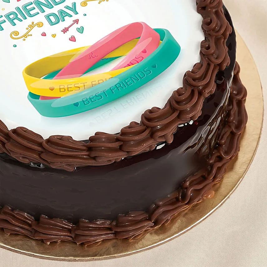 Friendship Day Wishes Cake