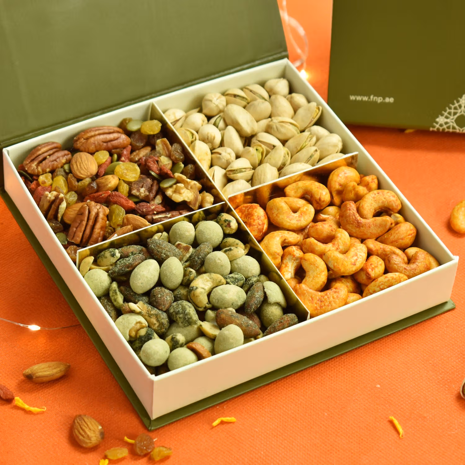 Premium Assorted Dry Fruits Gift Box - A Delightful Mix of Nuts & Berries