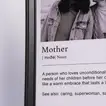 Cherished Memories Mother Photo Frame