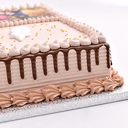 Timeless Memories Chocolate Photo Cake