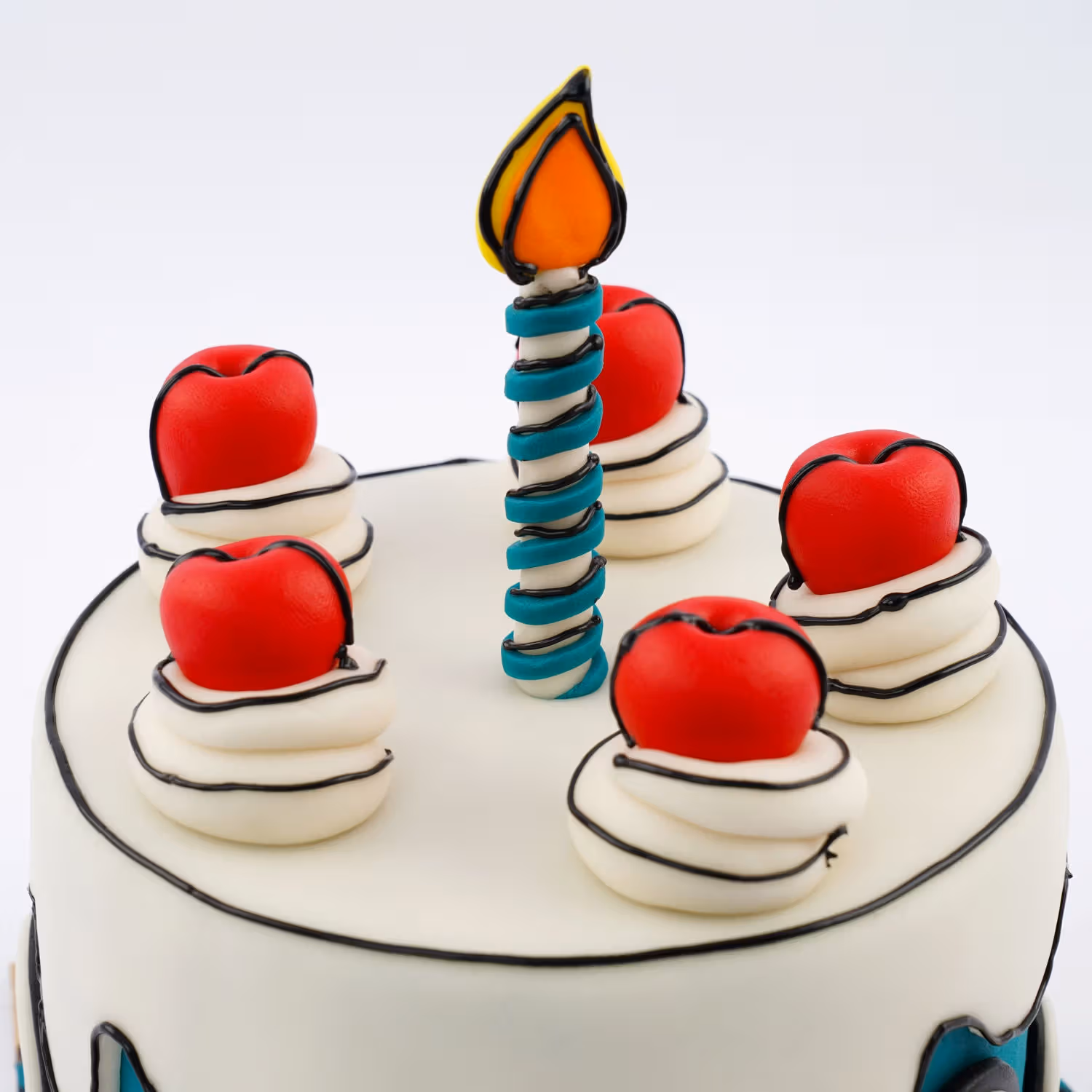Ocean Breeze Celebration Cake - Red Velvet