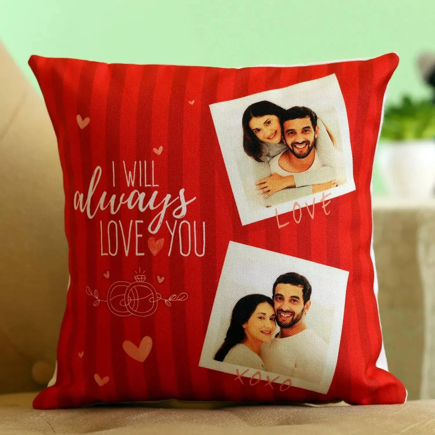 To My Silliest Best Cushion - Personalized Love Gift