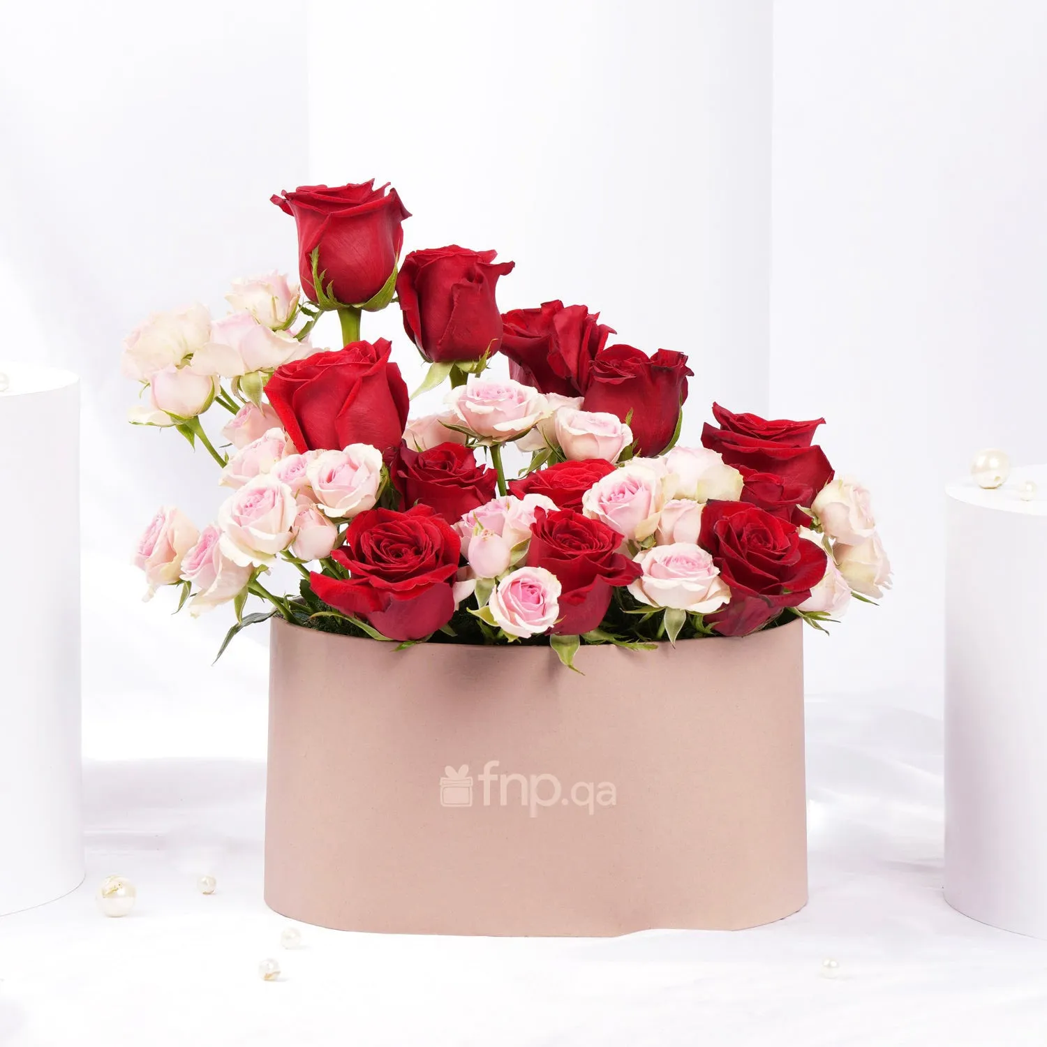 Exquisite Touch of Love Valentine's Day Flower Arrangement