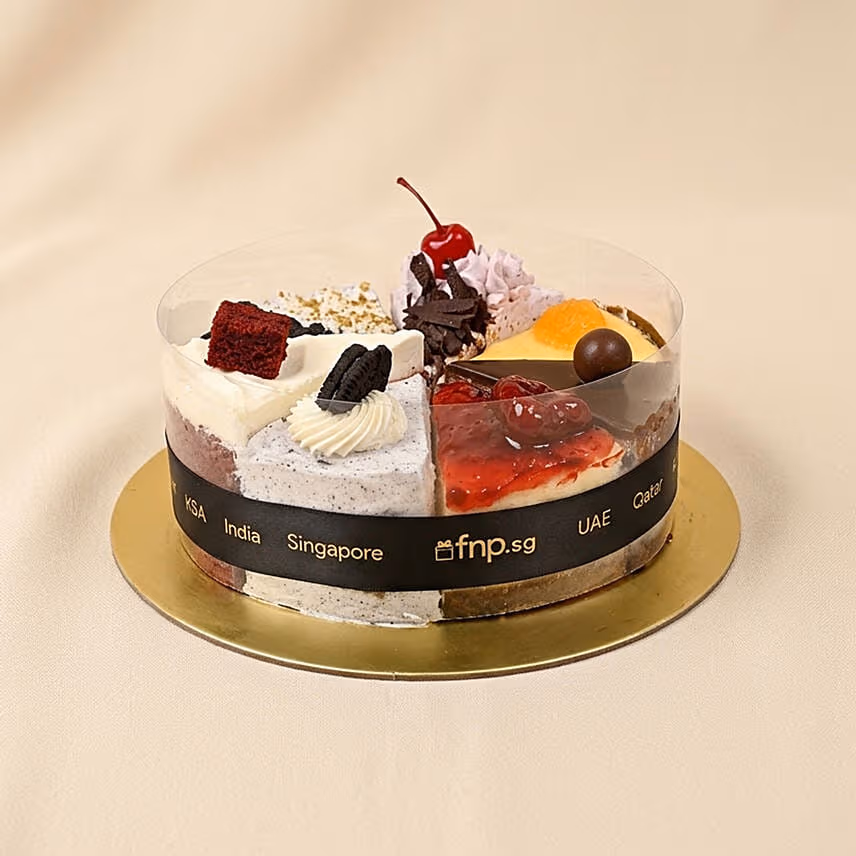 Assorted Cake Slices- 8 Pcs