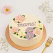 Mama's Floral Celebration Chocolate Cake - Perfect for Cherished Moments