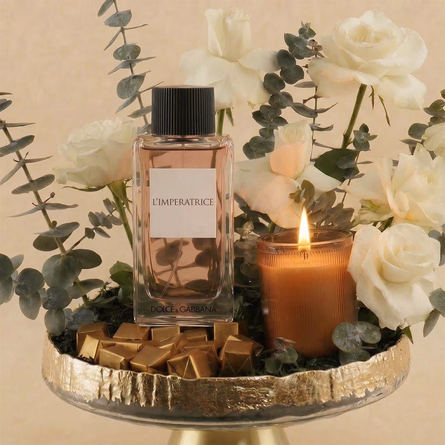 ورد ابيض و عطر دولتشي اند غابانا لايمبيراتريس 3 للنساء