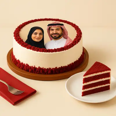 كيك بالصور | ريتش رد فلفت نصف كيلو