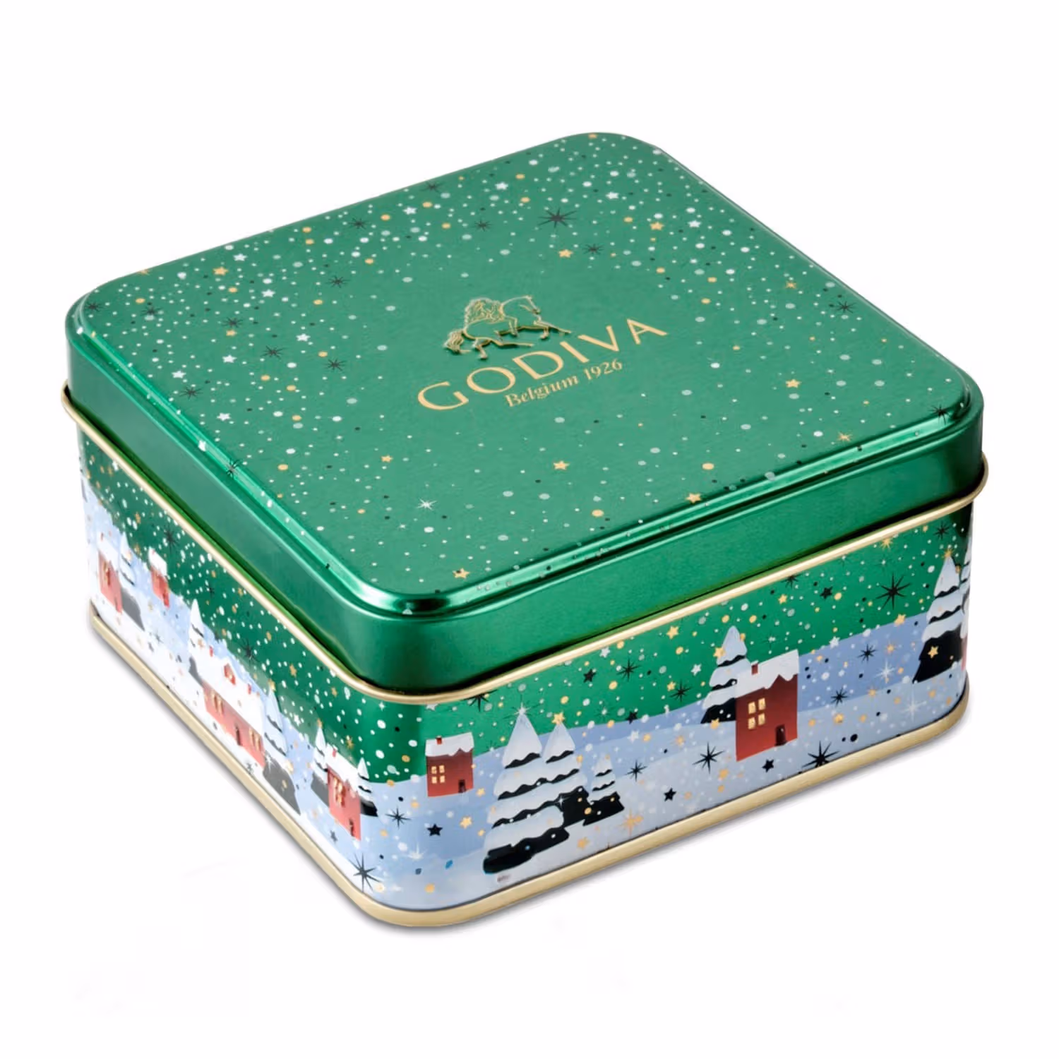 Godiva Holiday Winter Wonderland Tin Box