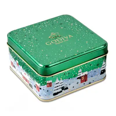 Godiva Holiday Winter Wonderland Tin Box