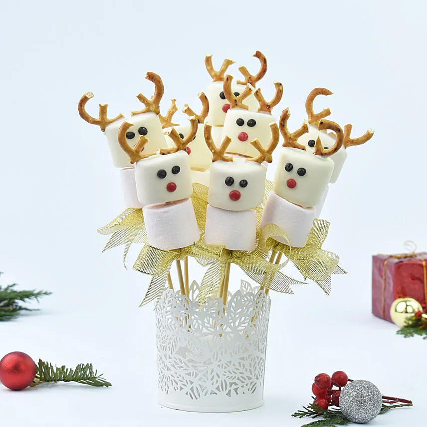 Christmas Reindeer Marshmellows
