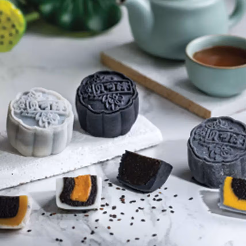 Set Of 8 Pcs Scrumptious Mooncakes
