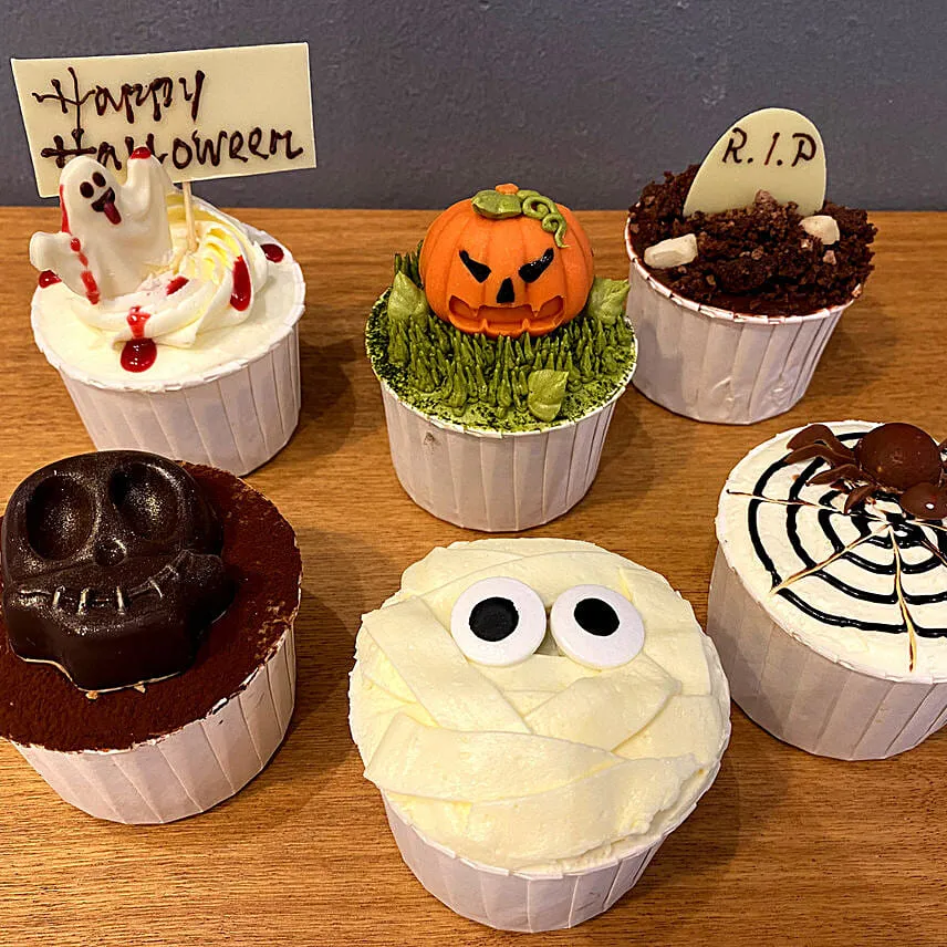 Halloween Character Cupcakes