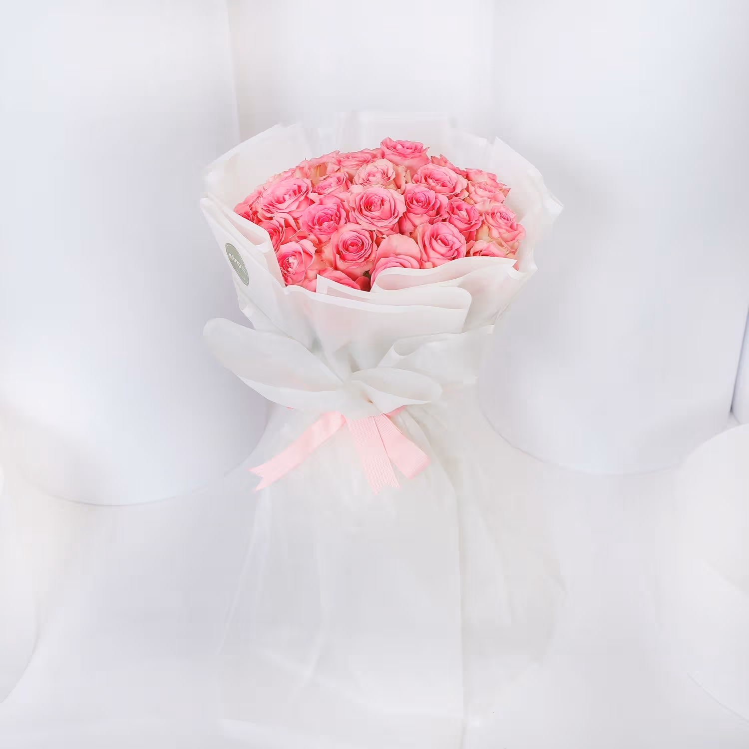 Pink Roses Bouquet for  Eid