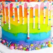 Delightful Exquisite Vanilla Rainbow Cake - A Celebration of Colors