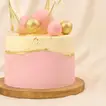Royal Pink Crown Cake