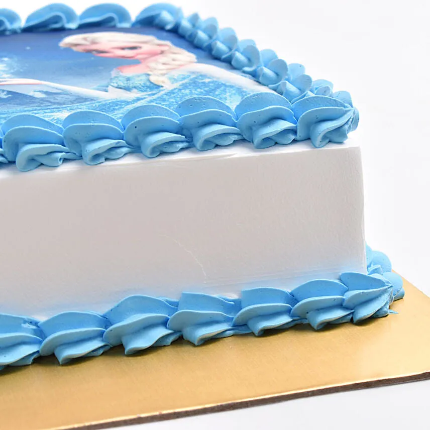 Elsa Photo Cake