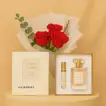 Luxurious Rose Bouquet with Alghawaly - Vanilla Musk