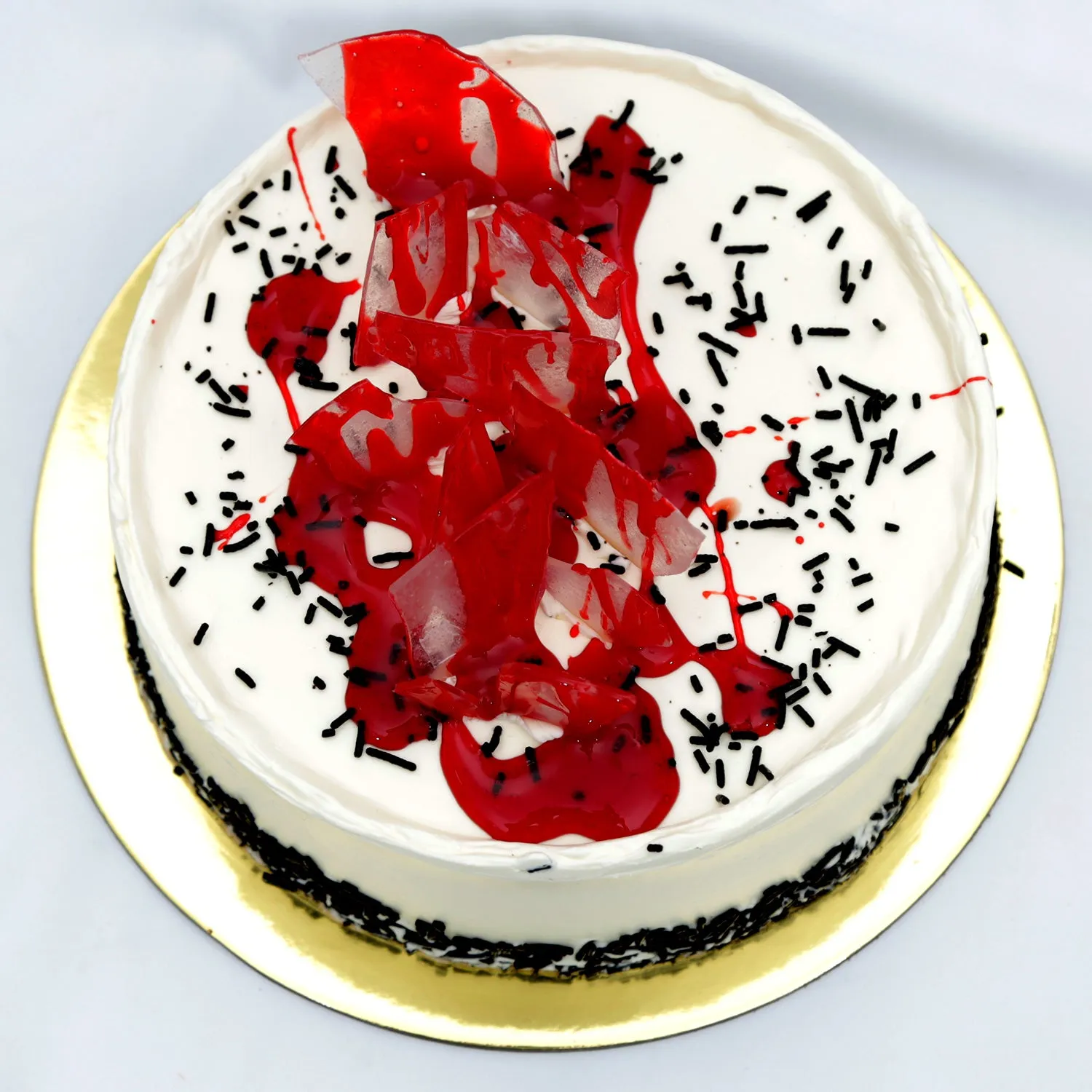 Designer Red Velvet  Cake Half Kg