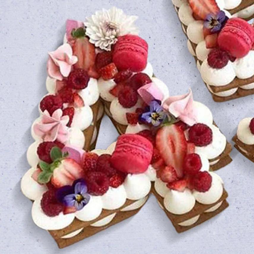 Number 45 Designer Cake
