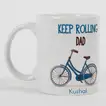 Keep Rolling Dad Personalised Mug