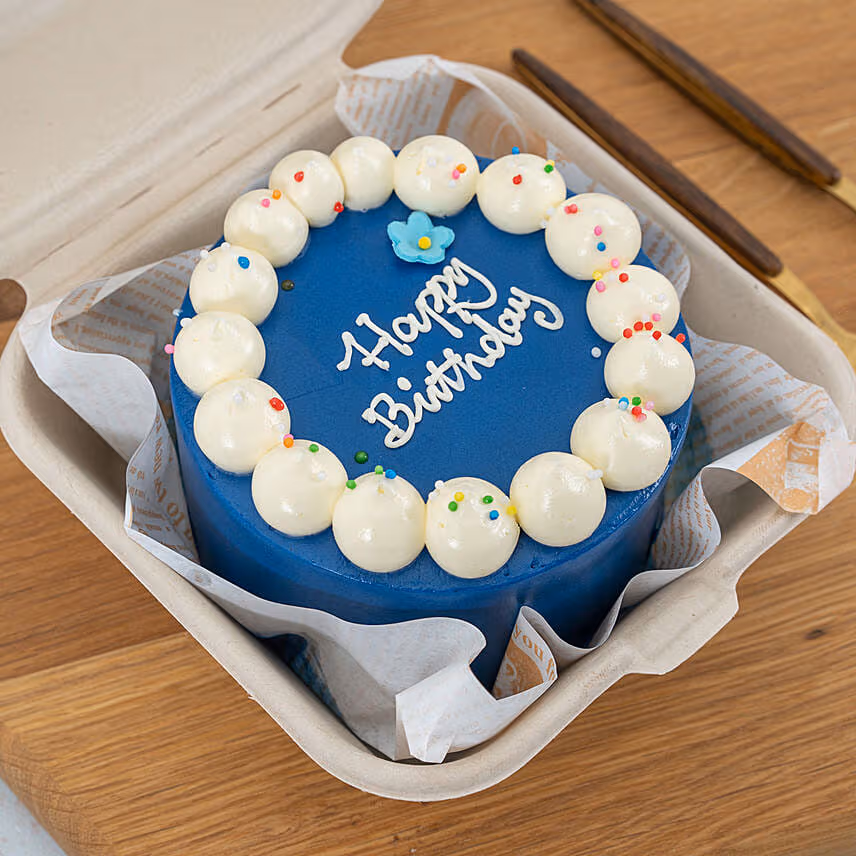 Blue Bento Nutella Cake