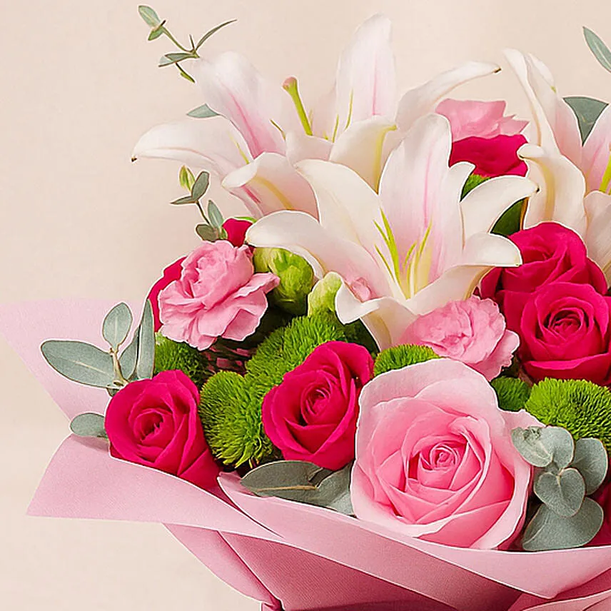 Exotic pink petals