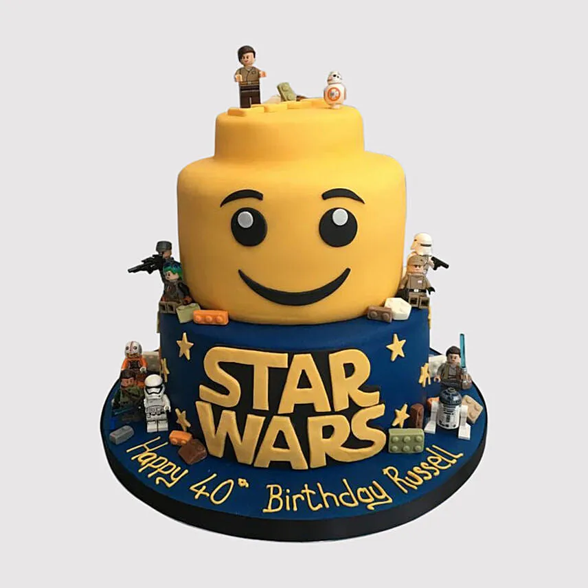 Lego Star Wars Cake