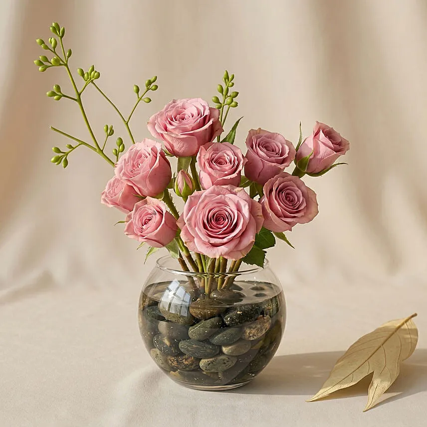Mini Pink Roses