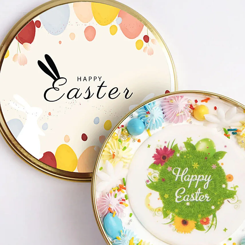 Easter Garden Surprise Cake