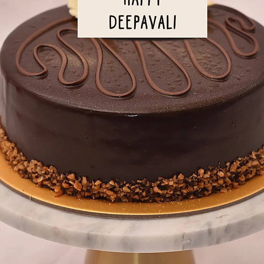 Chocolate Cake for Deepavali