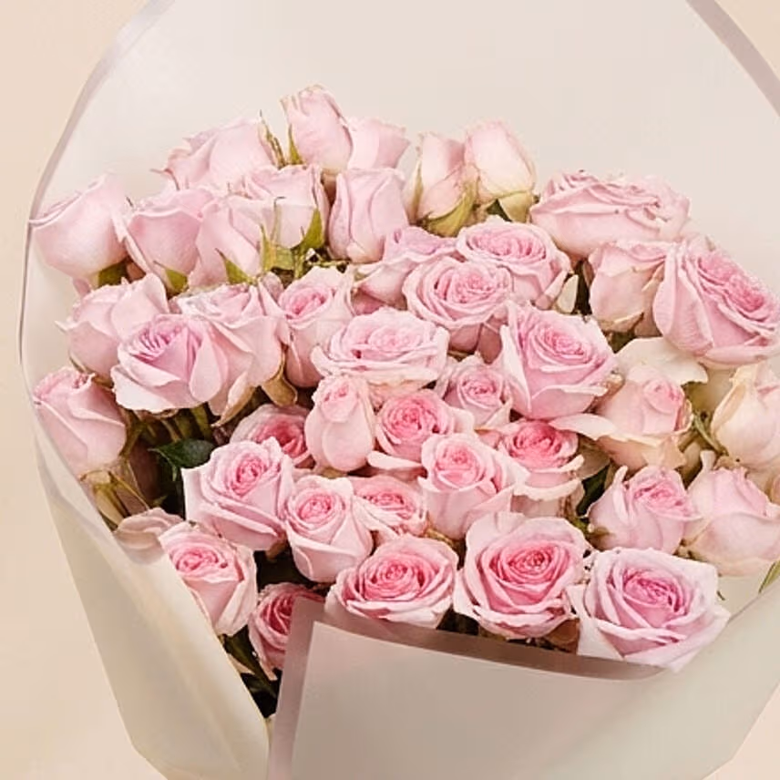 Pink Spray Roses Bouquet for Mom