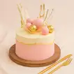 Royal Pink Crown Cake