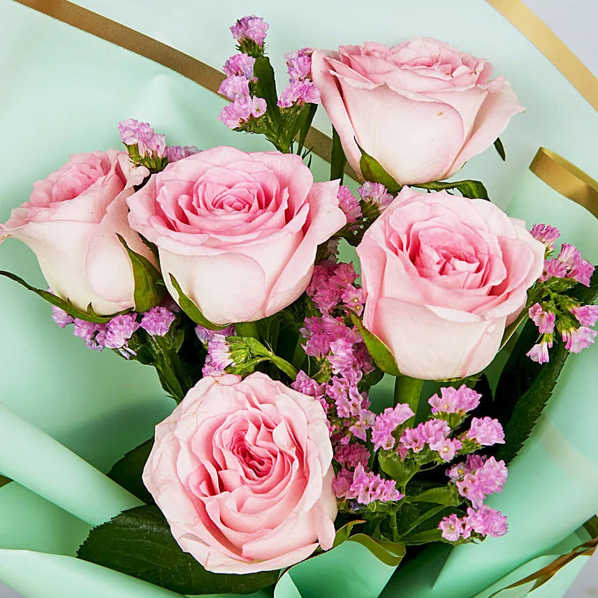Pink Roses Beauty Bouquet