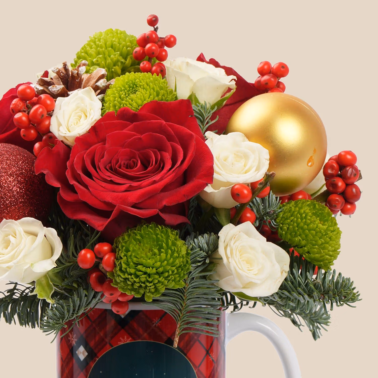 مق ورد عيد الميلاد الكلاسيكي