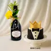 BelliNo Sparkling Drink With Rose n Mini Cake