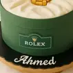 Rolex Watch Name Customized Cake - Chocolate