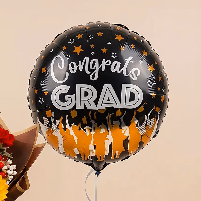 Graduation Jigsaw Puzzle & Flowers