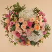 Dream White Hydrangea n Roses Vase