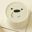 Adorable White Bear Cake for Kids - Chocolate