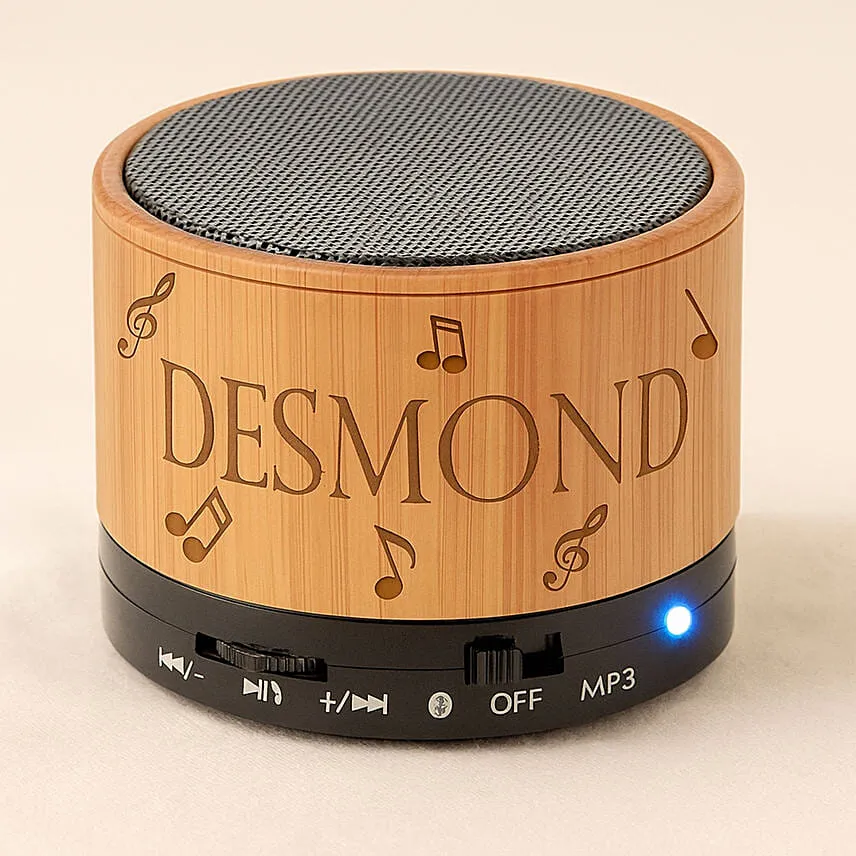 Personalised Engraved Bluetooth Speaker