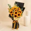 Charismatic Sunflowers Beautifully Bouquet