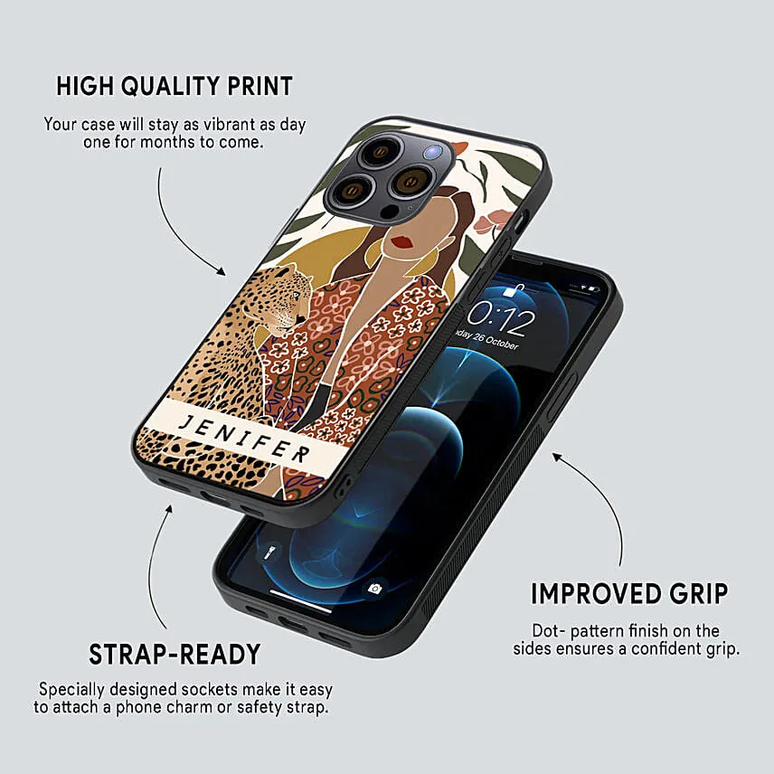 Peronsolised Iphone 14 Plus Case Animal Print
