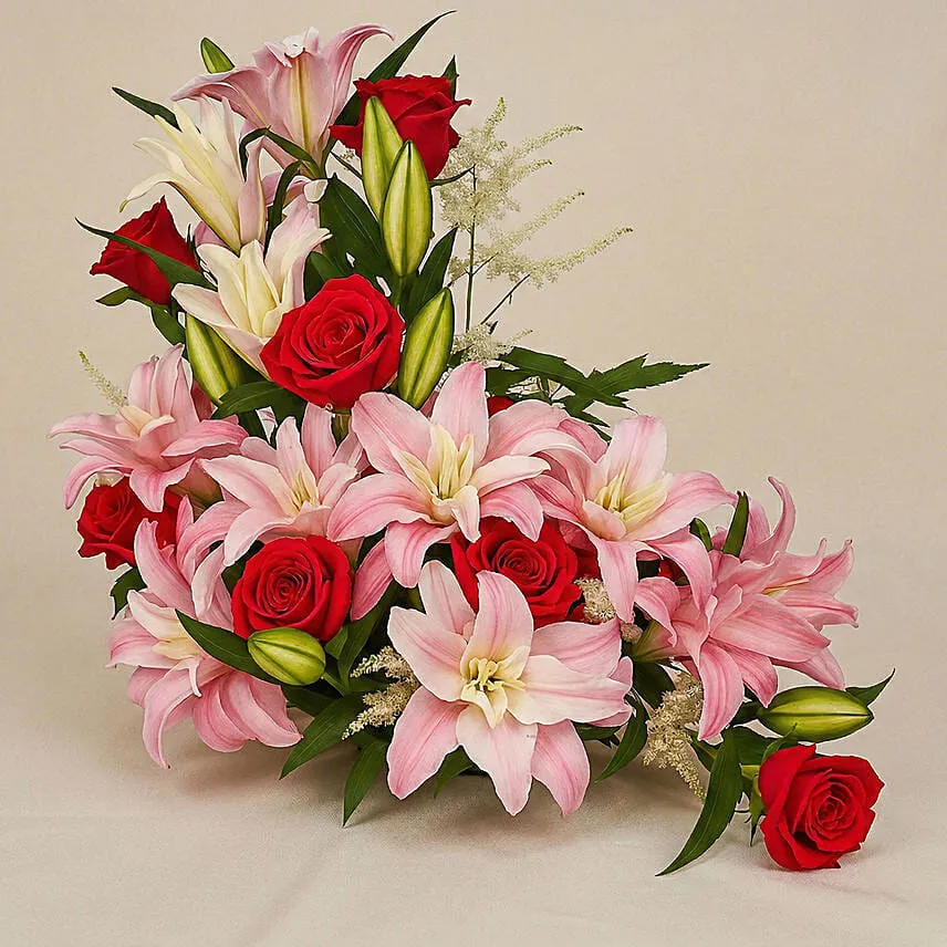 lilies and Roses